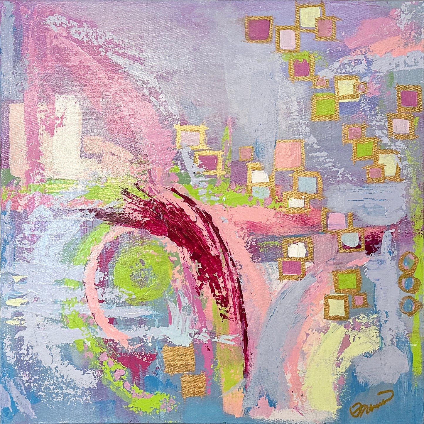 Original Art | "Deep Dive" (20” x 20”)