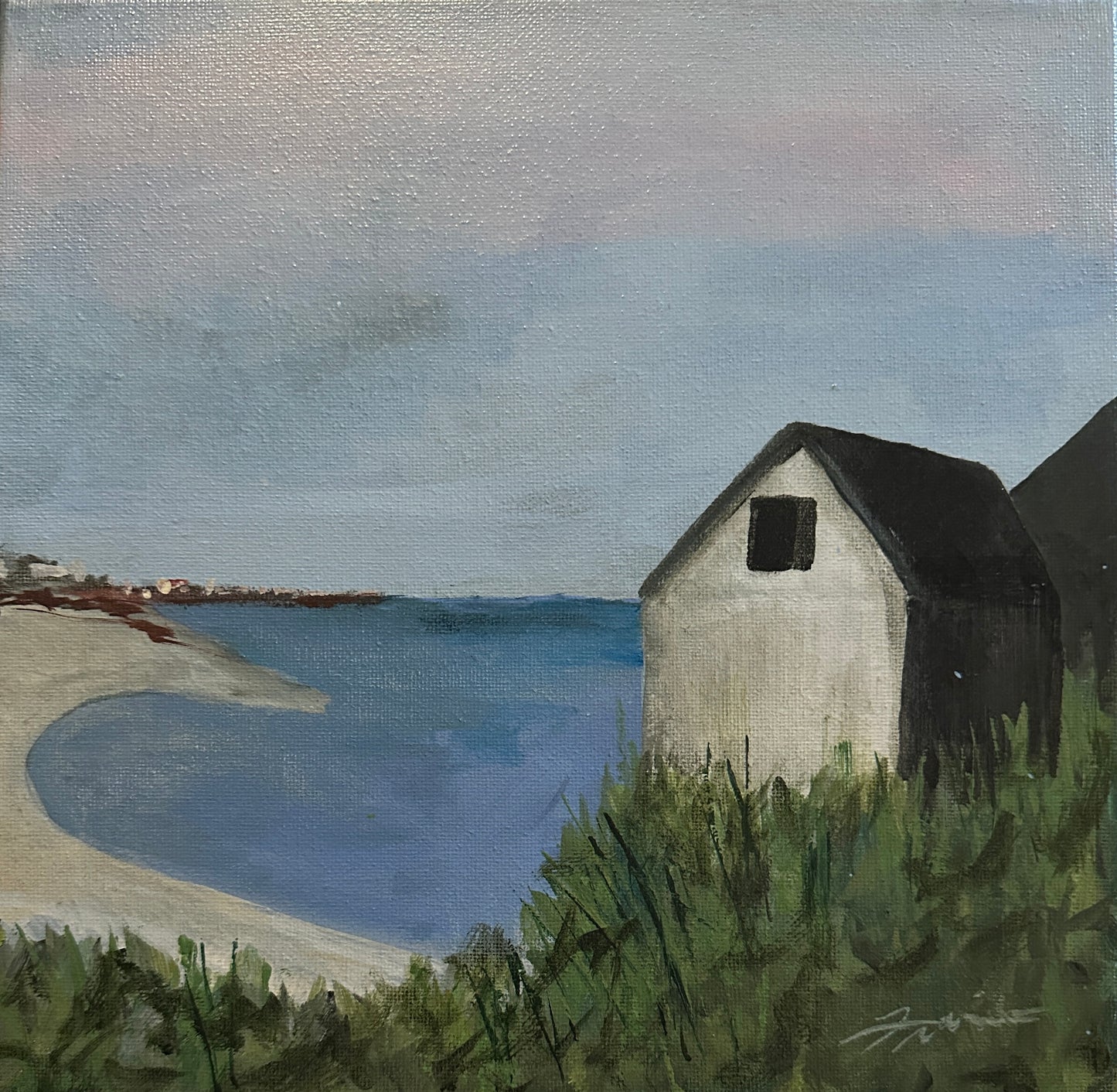 Original Art | "Dune Shack" (10” x 10”)