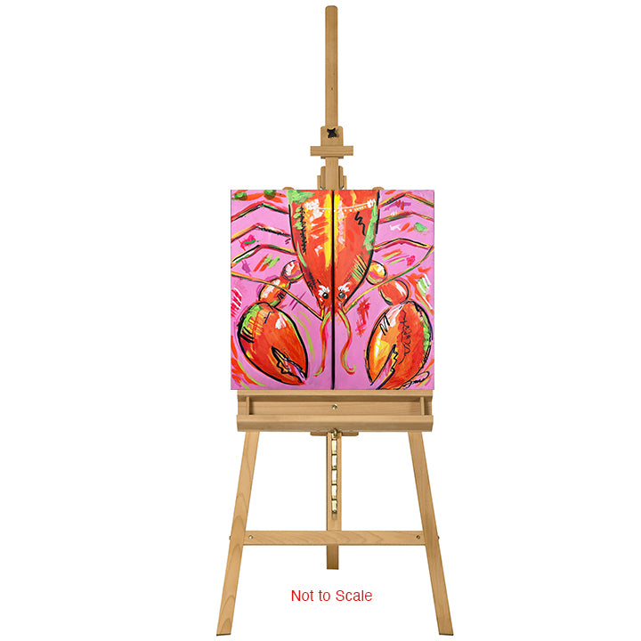 Original Art | "Grumpy Claws" Diptych