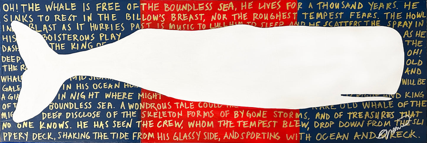 Original Art | "King of the Boundless Sea" (35” x 12”)