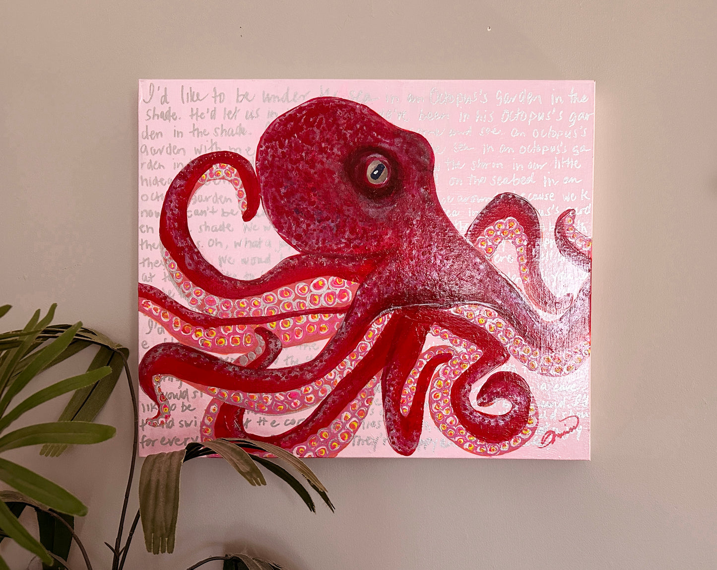 Original Art | "Olivia's Garden" (28” x 24”)