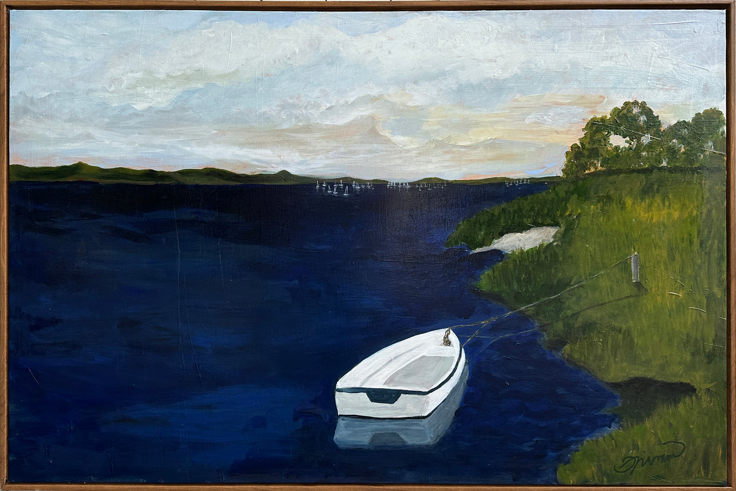 Original Art | "Waiting by the Shore"