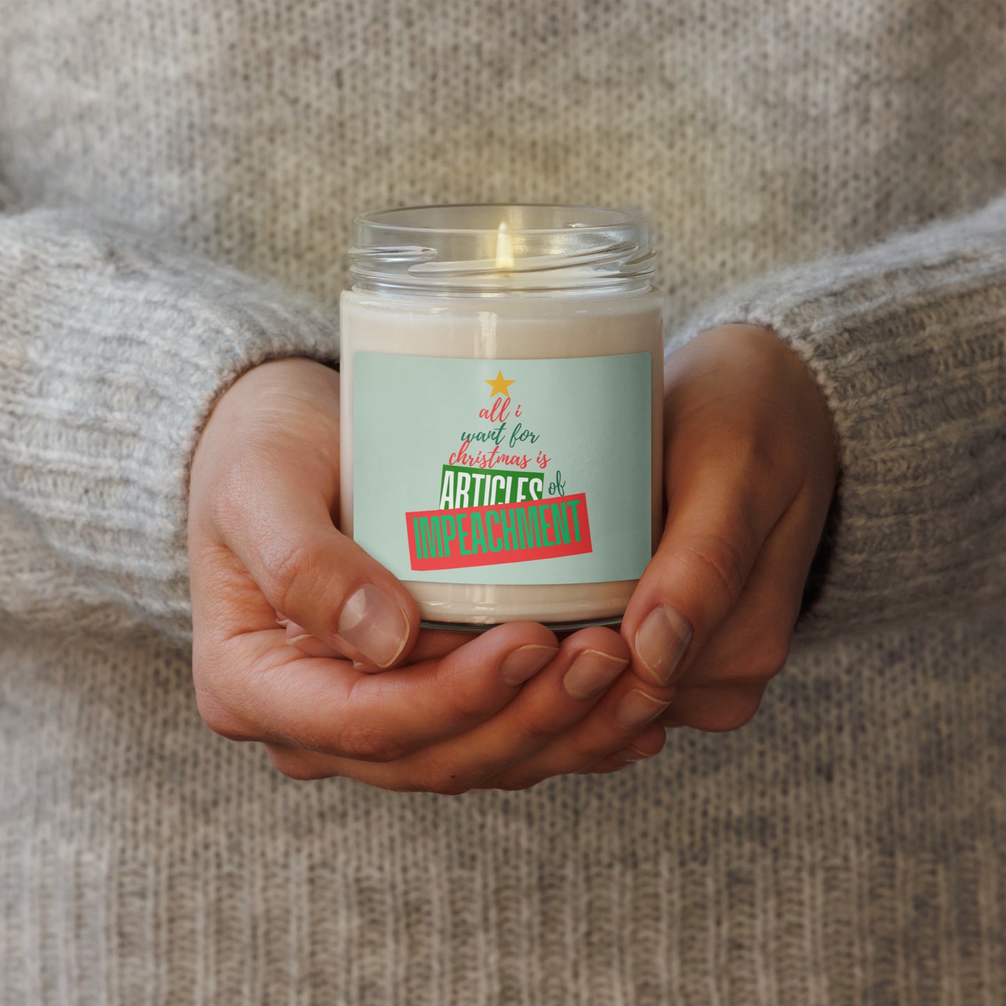 Insurgent Outfitters | "All I Want ... Impeachment" Scented Soy Candle