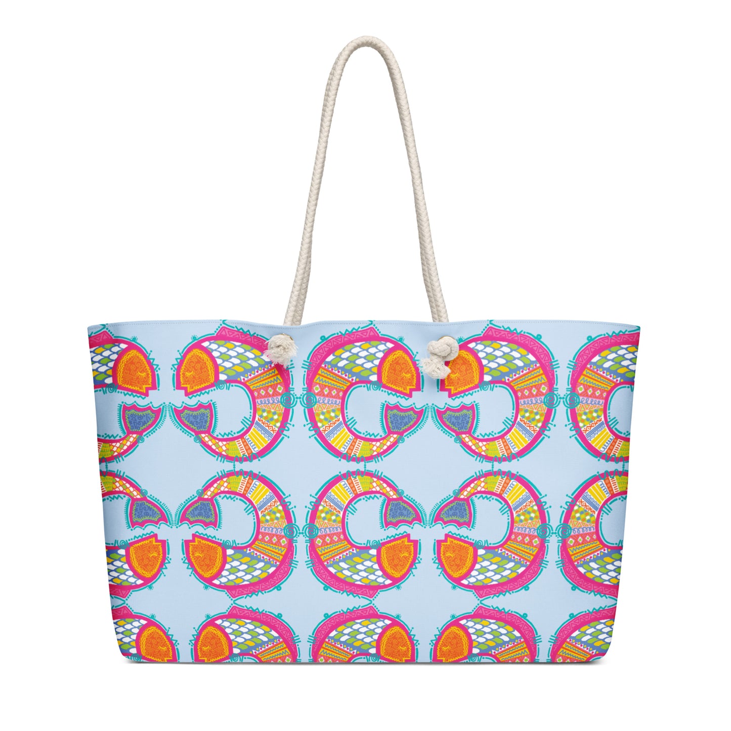 Salty Surf | Hieroglyphish Oversized Weekender Bag
