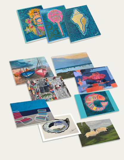 Original Art | Notecard Sets of 3
