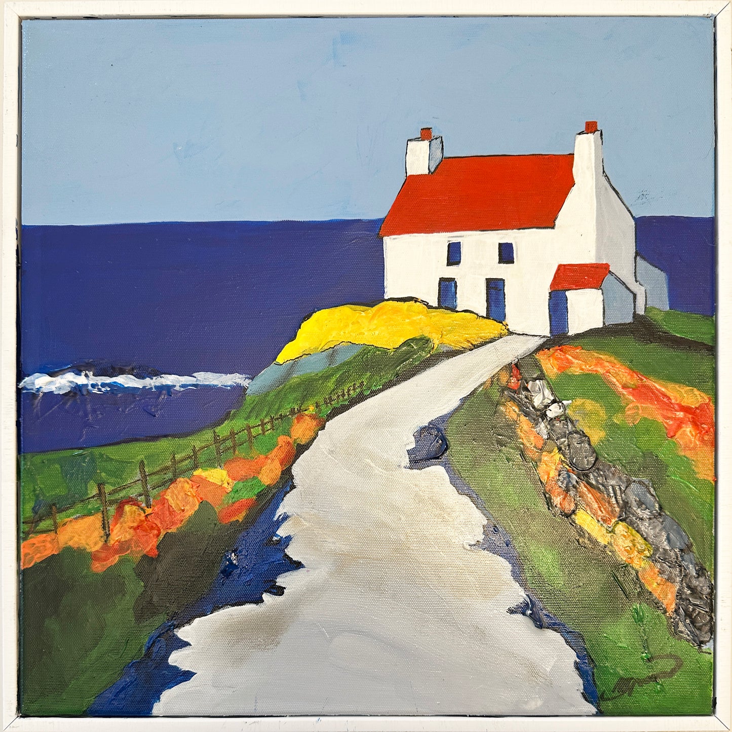 Original Art | "Eire's Edge" (12” x 12”)