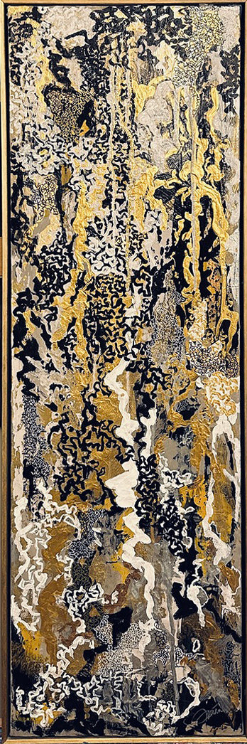 Original Art | "Fiilons d'Or" (12” x 36”)