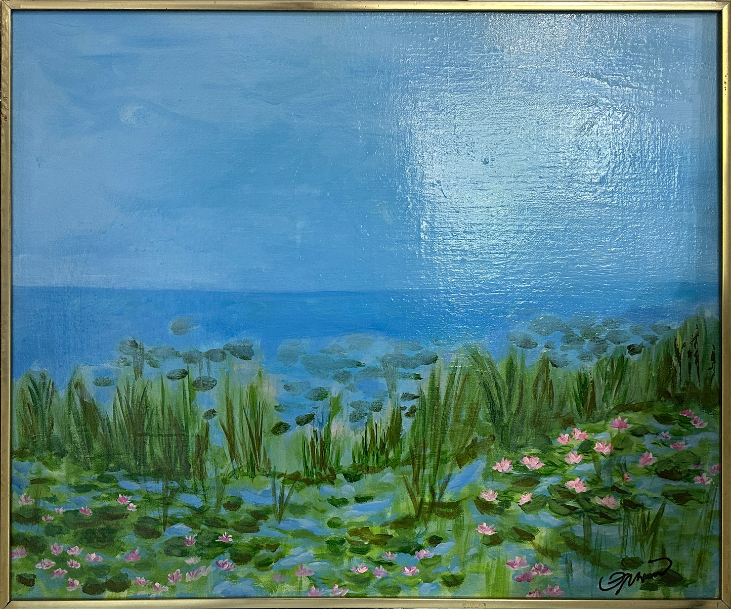 Original Art | "Lakeview Lilies" (24” x 20”)