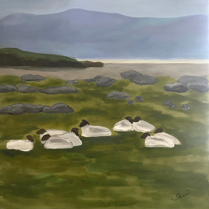 Original Art | "Lollygaggers" (21” x 21”)