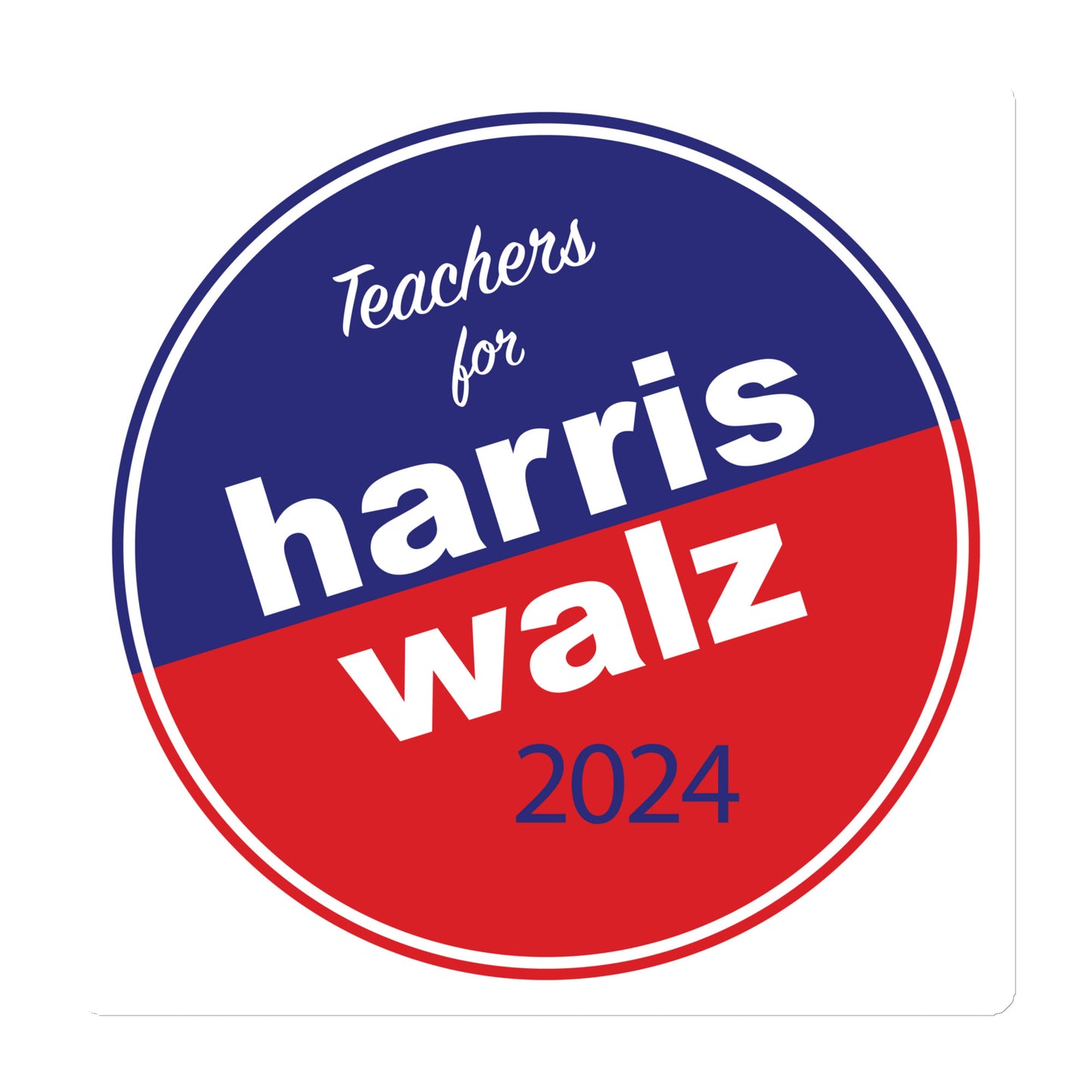 Vote 🇺🇸 2024 | Everyone's for Harris-Walz Car Magnet