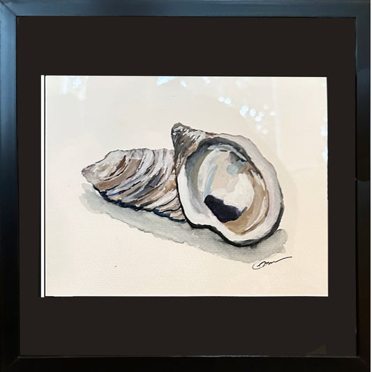 Original Art | Watercolor Oyster Selection