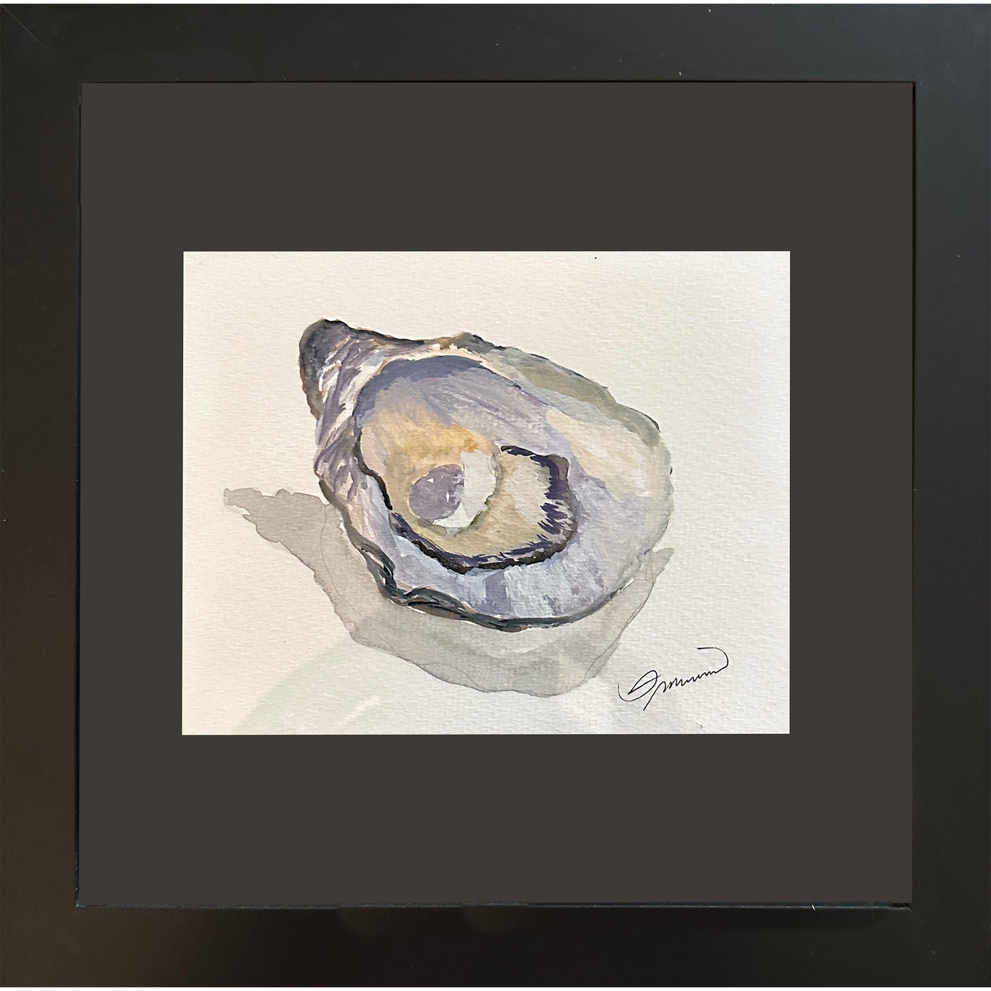 Original Art | Watercolor Oyster Selection