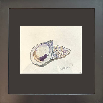 Original Art | Watercolor Oyster Selection