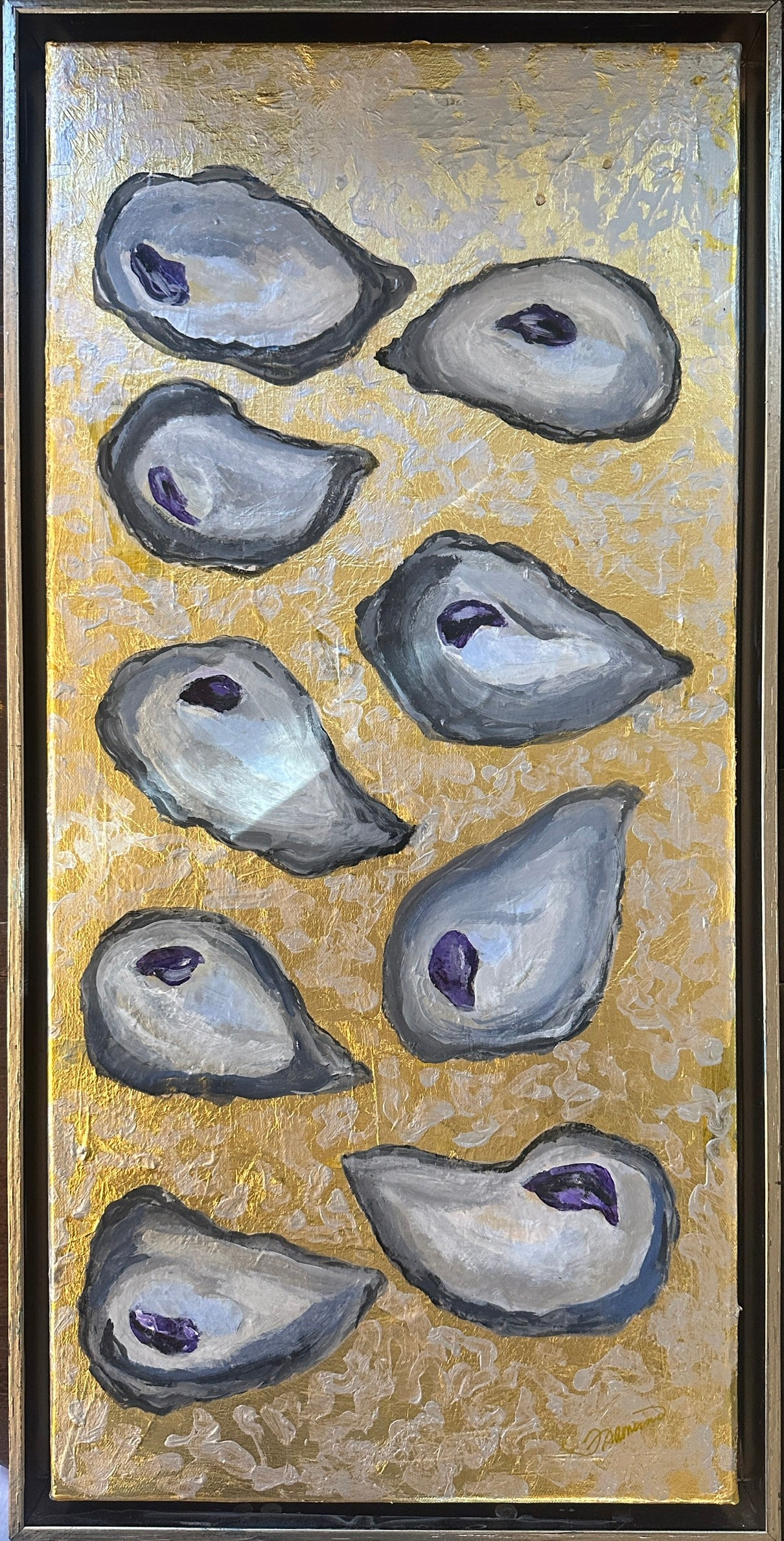 Original Art | "Huit Huîtres (plus Une)" (12” x 24”)