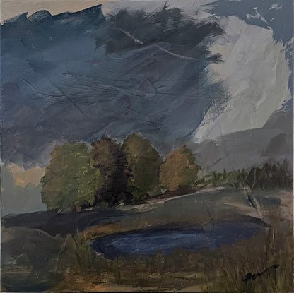 Original Art | "Pond Grove" (12" x 12")