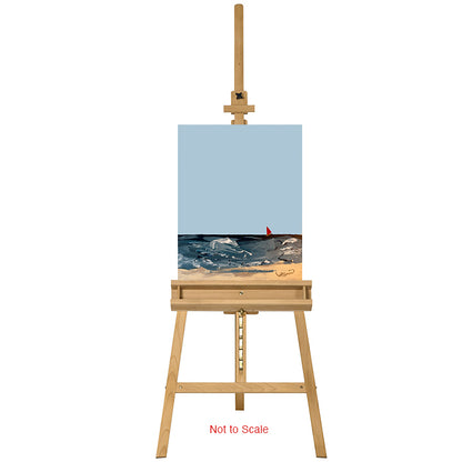 Original Art | "Red Sail Two" (11” x 14”)