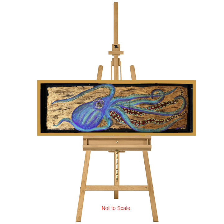 Original Art | "Remarkably Bright Creature" (37” x 13”)