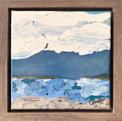 Original Art | "Sea, Sky, Sand" (9” x 9”)