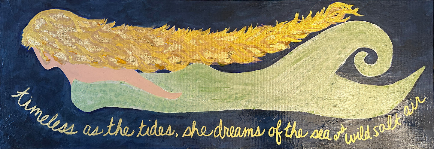 Original Art | "Timeless as the Tides" (36” x 12”)