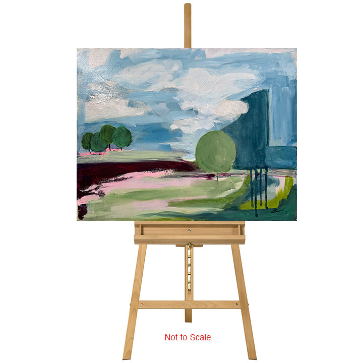 Original Art | "Turquoise City" (28” x 22”)