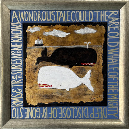 Original Art | "Whale's Tales" (18” x 18”)
