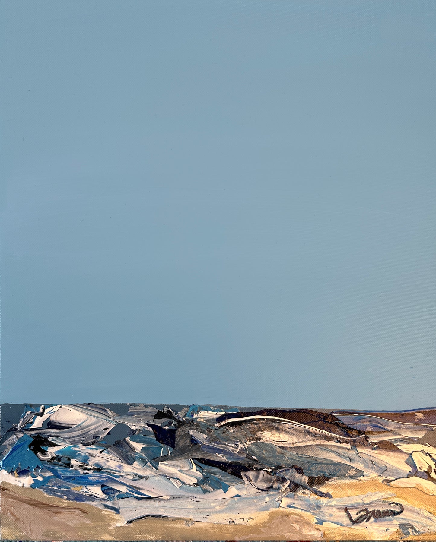 Original Art | "White Caps" (11” x 14”)