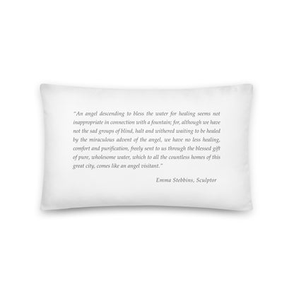 Pillow | "Bethesda Fountain" | NYC Collection