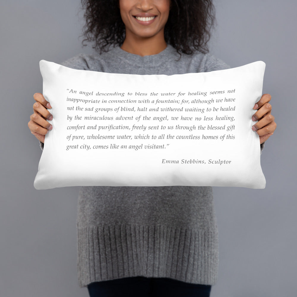 Pillow | "Bethesda Fountain" | NYC Collection