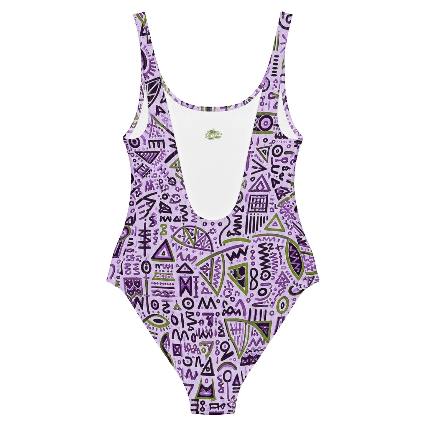 Salty Surf | Glyph One-Piece Swimsuit