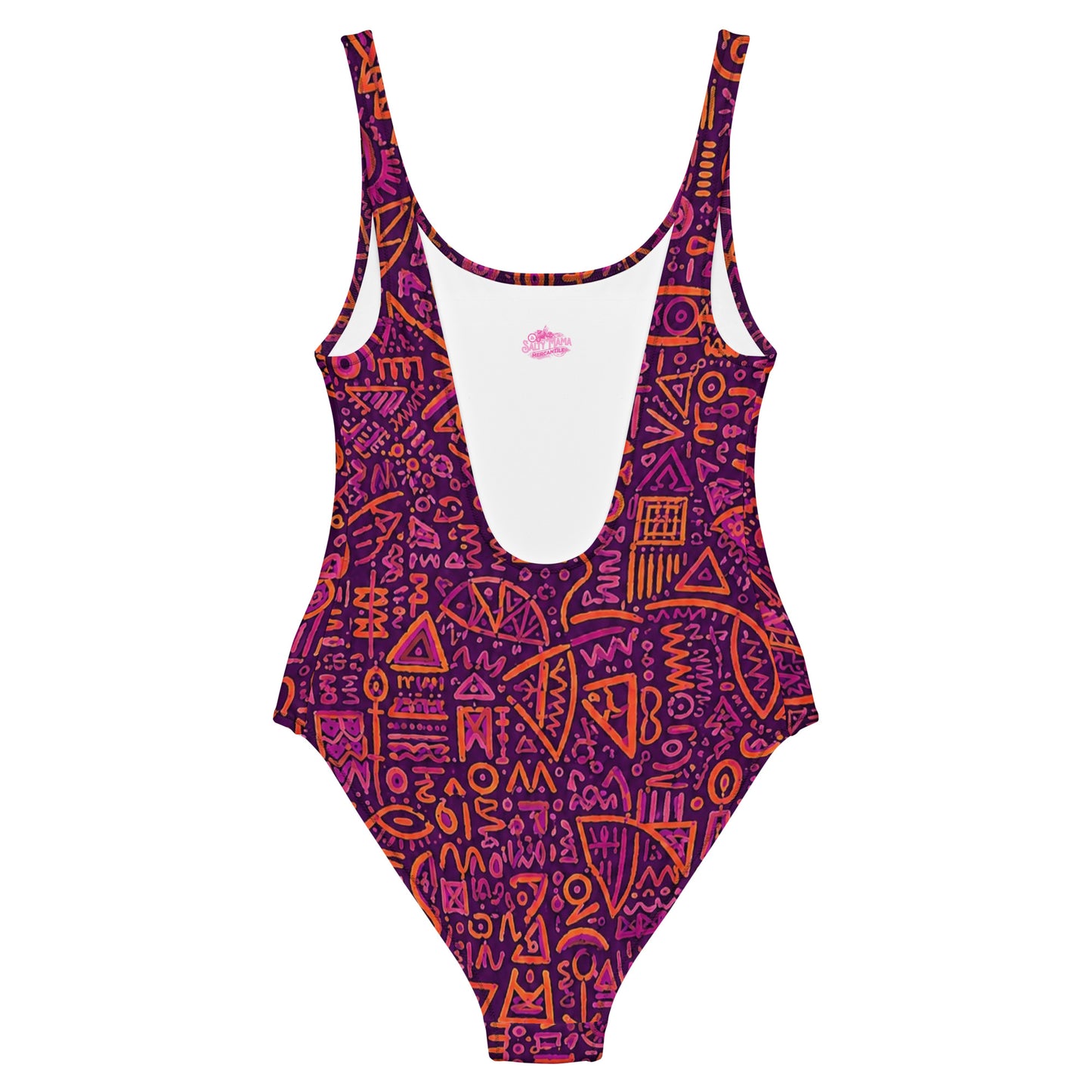 Salty Surf | Glyph One-Piece Swimsuit