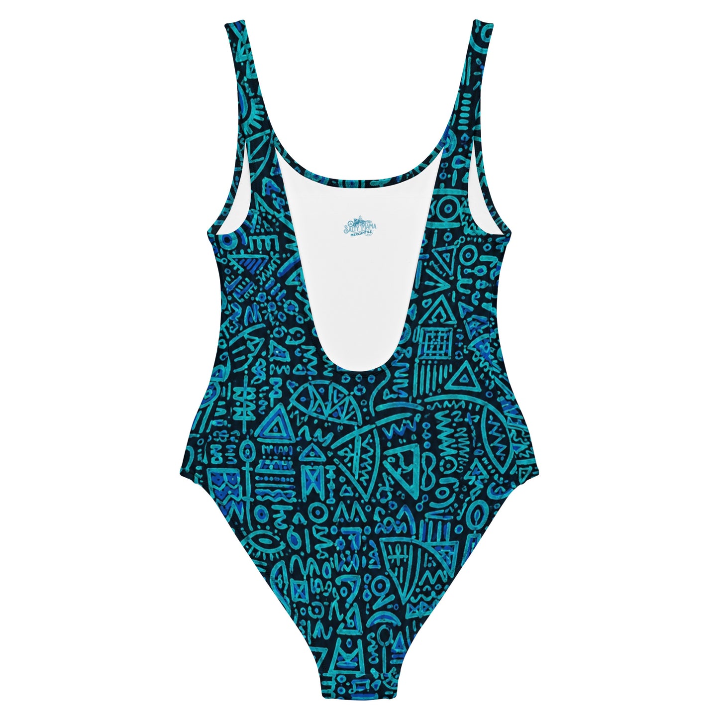 Salty Surf | Glyph One-Piece Swimsuit