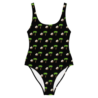 Vote  🇺🇸 2024 | Salty Surf Shop | Kamala Coconut Tree One-Piece Swimsuit