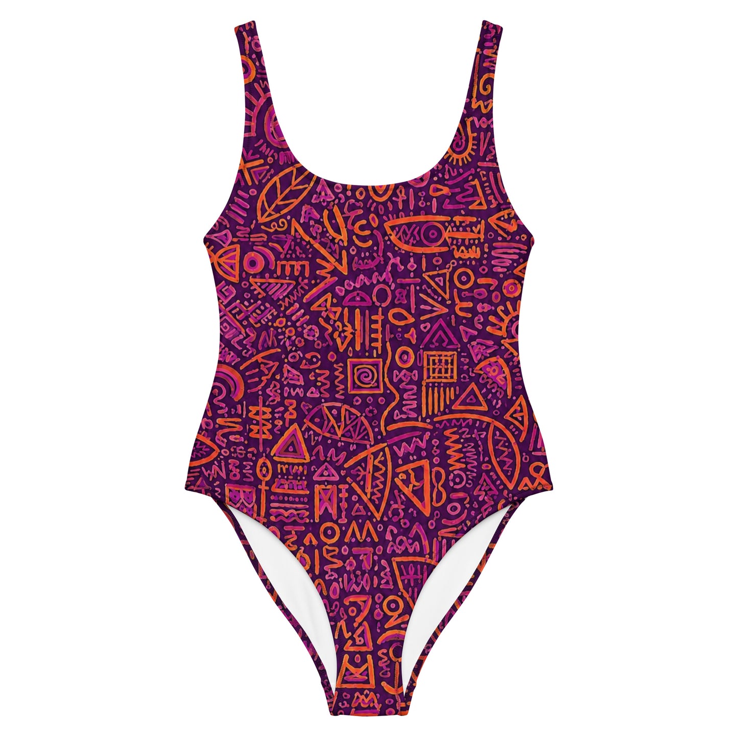 Salty Surf | Glyph One-Piece Swimsuit