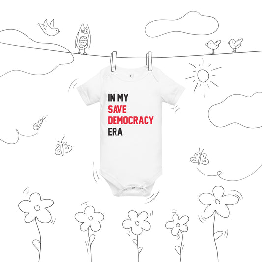 Vote 🇺🇸 2024 Kids | "In My Save Democracy Era" Onesie