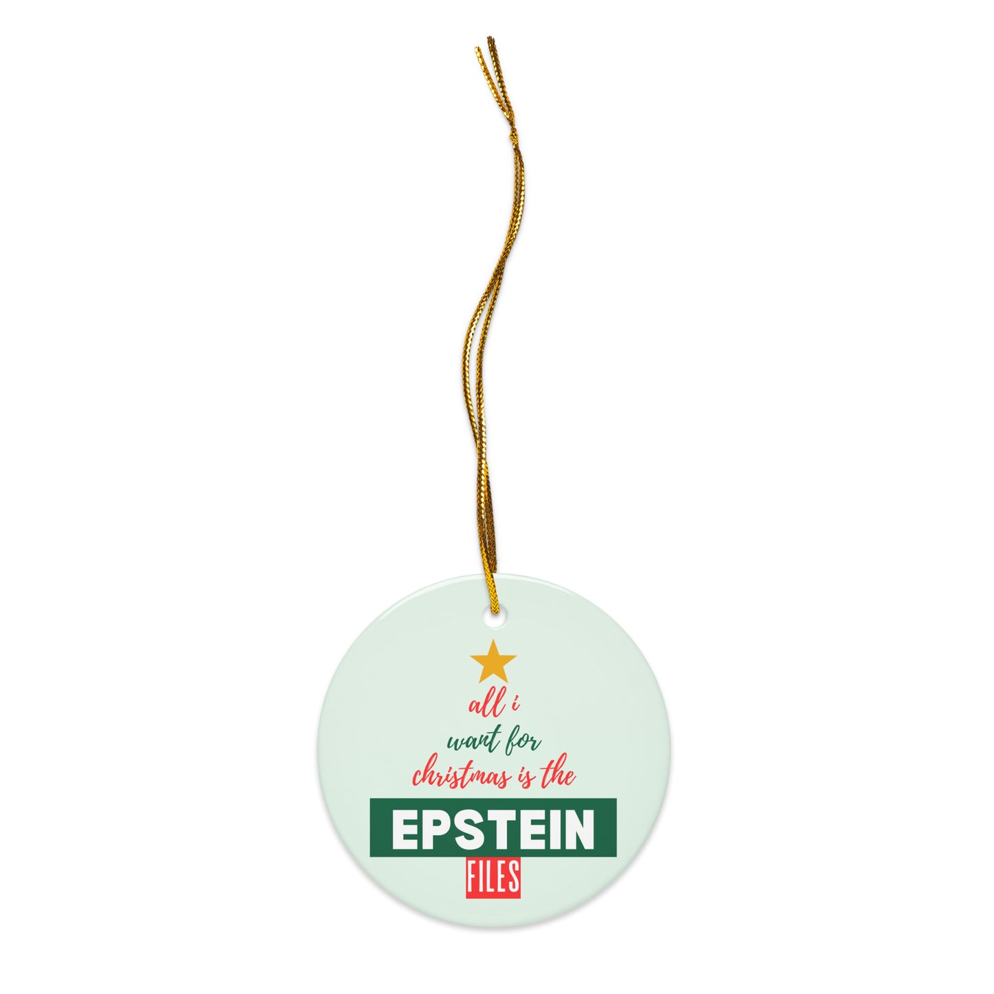 Insurgent Outfitters | "All I Want for Christmas" Resistance Ornaments