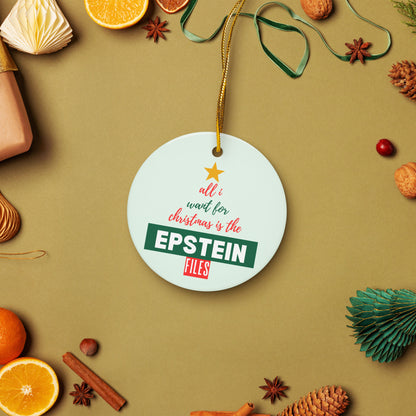 Insurgent Outfitters | "All I Want for Christmas" Resistance Ornaments