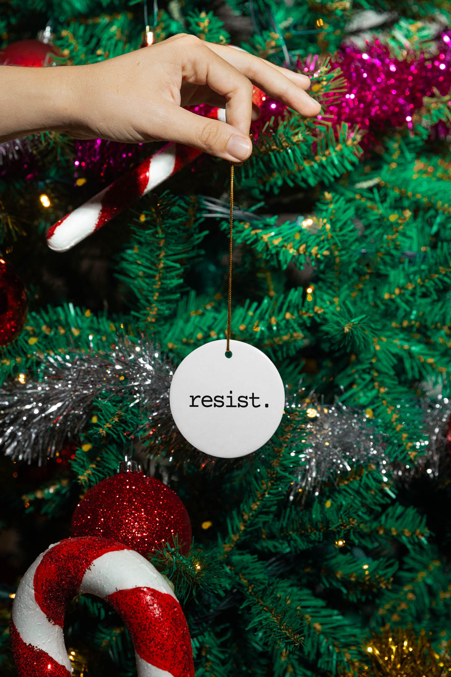 Insurgent Outfitters | Words of Resistance Ornaments
