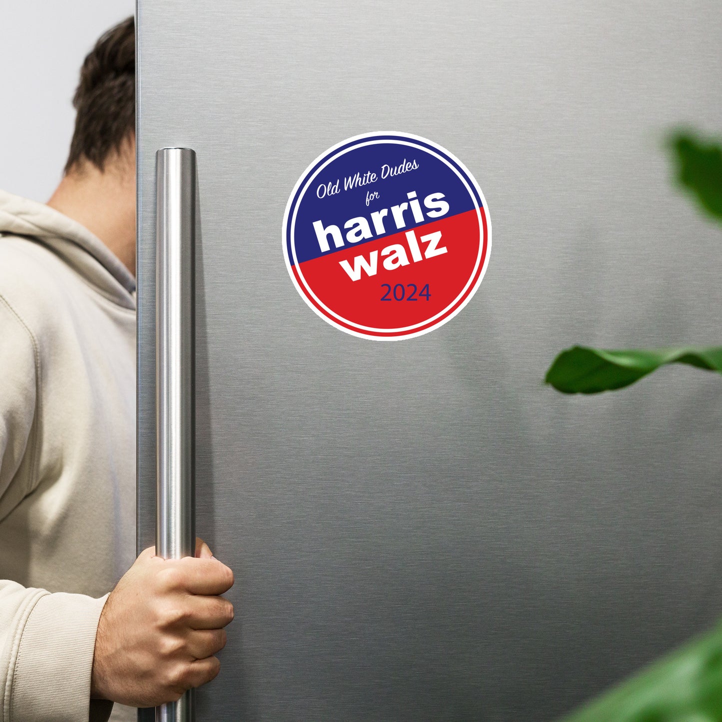 Vote 🇺🇸 2024 | Everyone's for Harris-Walz Car Magnet