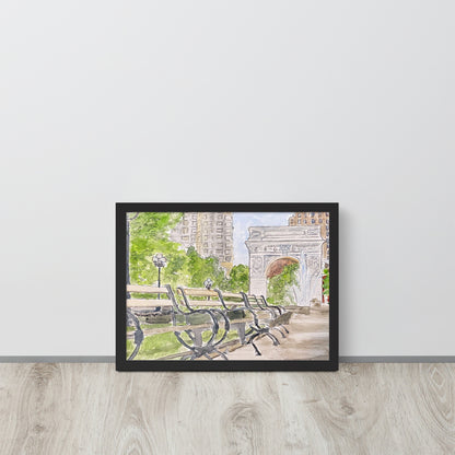 Framed Print | "Washington Square Park" | NYC Collection