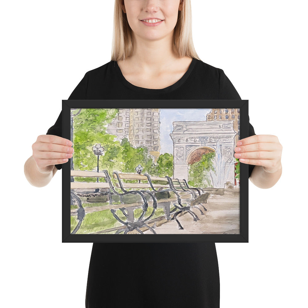 Framed Print | "Washington Square Park" | NYC Collection