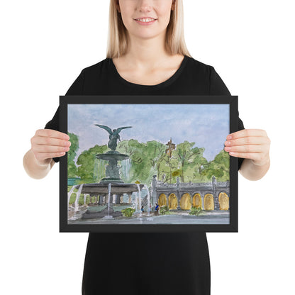 Framed Print | "Bethesda Fountain" | NYC Collection