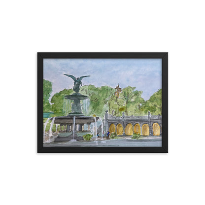 Framed Print | "Bethesda Fountain" | NYC Collection