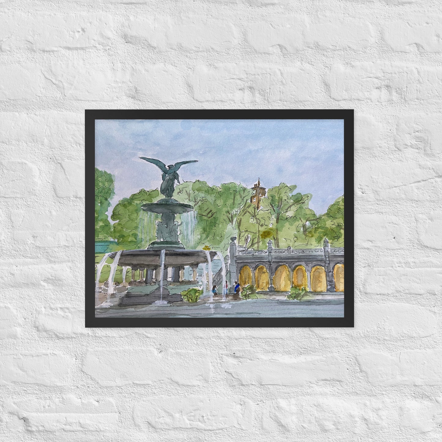 Framed Print | "Bethesda Fountain" | NYC Collection