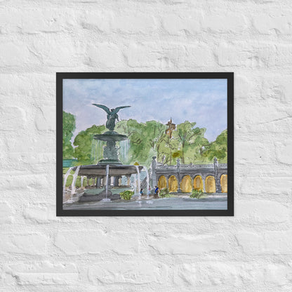 Framed Print | "Bethesda Fountain" | NYC Collection