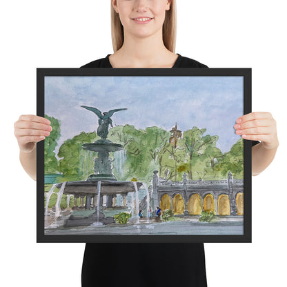 Framed Print | "Bethesda Fountain" | NYC Collection