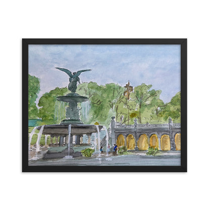 Framed Print | "Bethesda Fountain" | NYC Collection