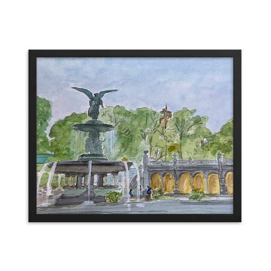 Framed Print | "Bethesda Fountain" | NYC Collection