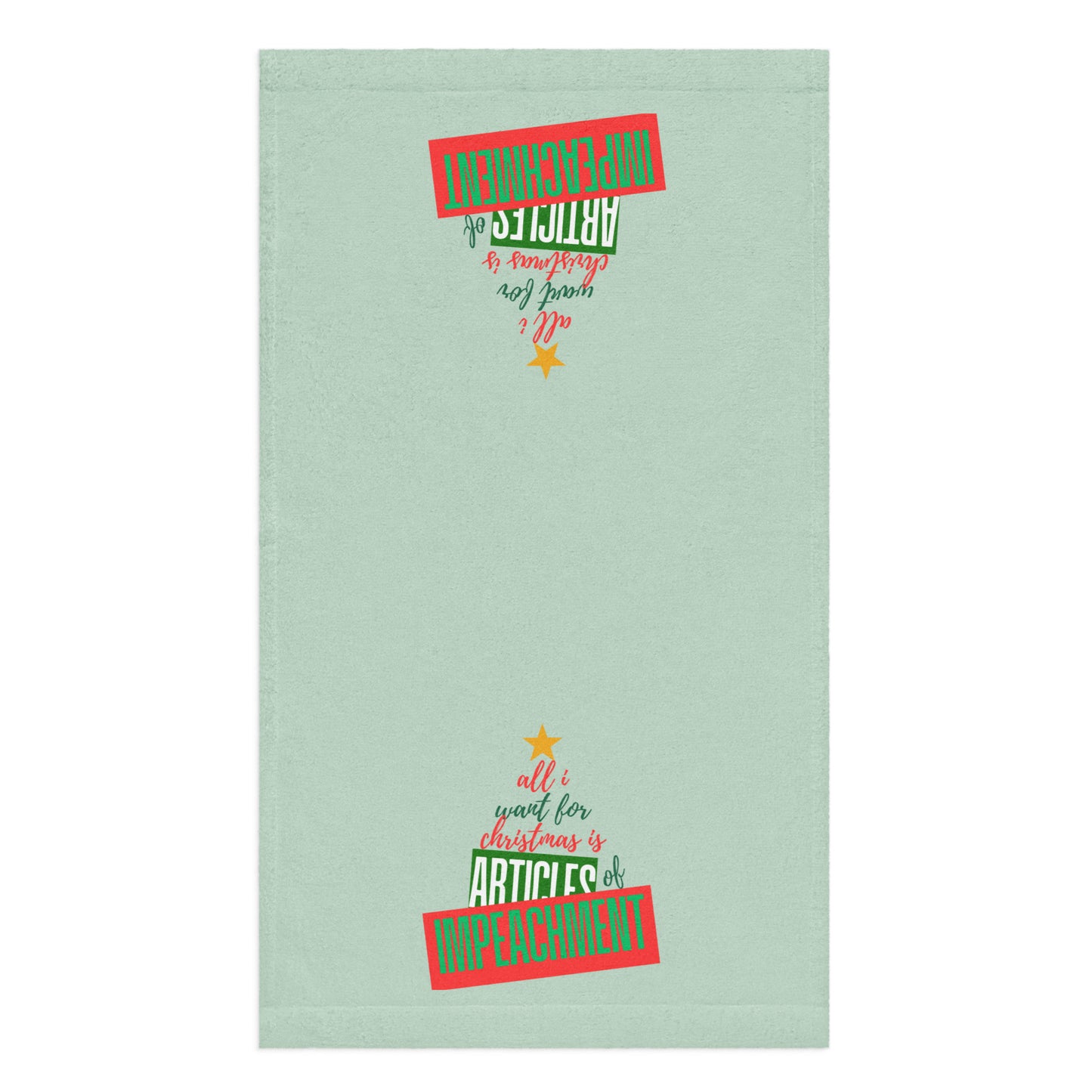 Insurgent Outfitters | "All I Want ... Impeachment" Dish Towel