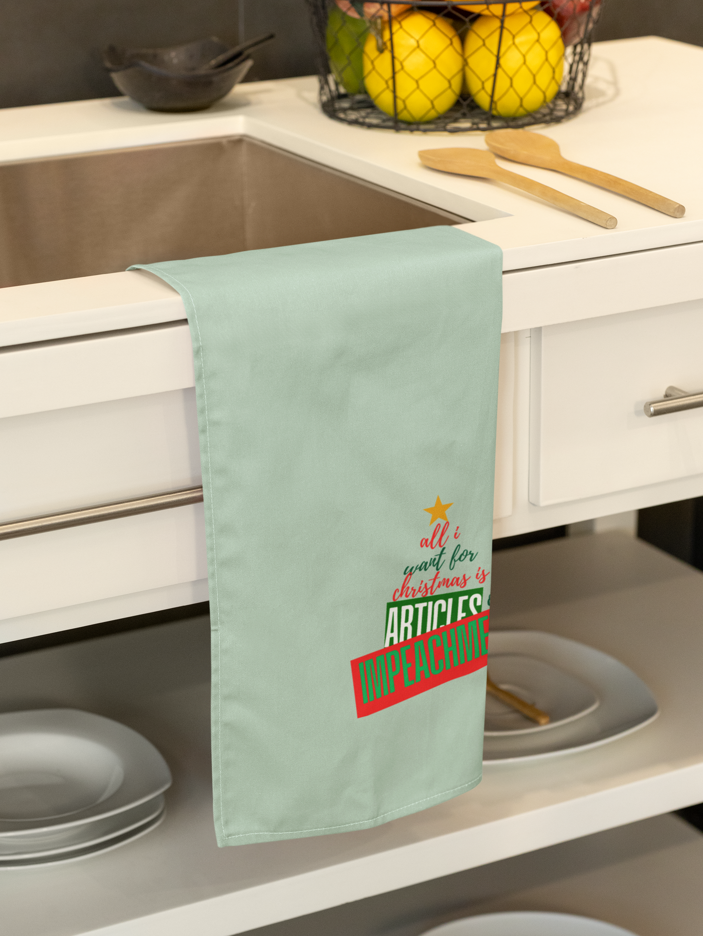 Insurgent Outfitters | "All I Want ... Impeachment" Dish Towel