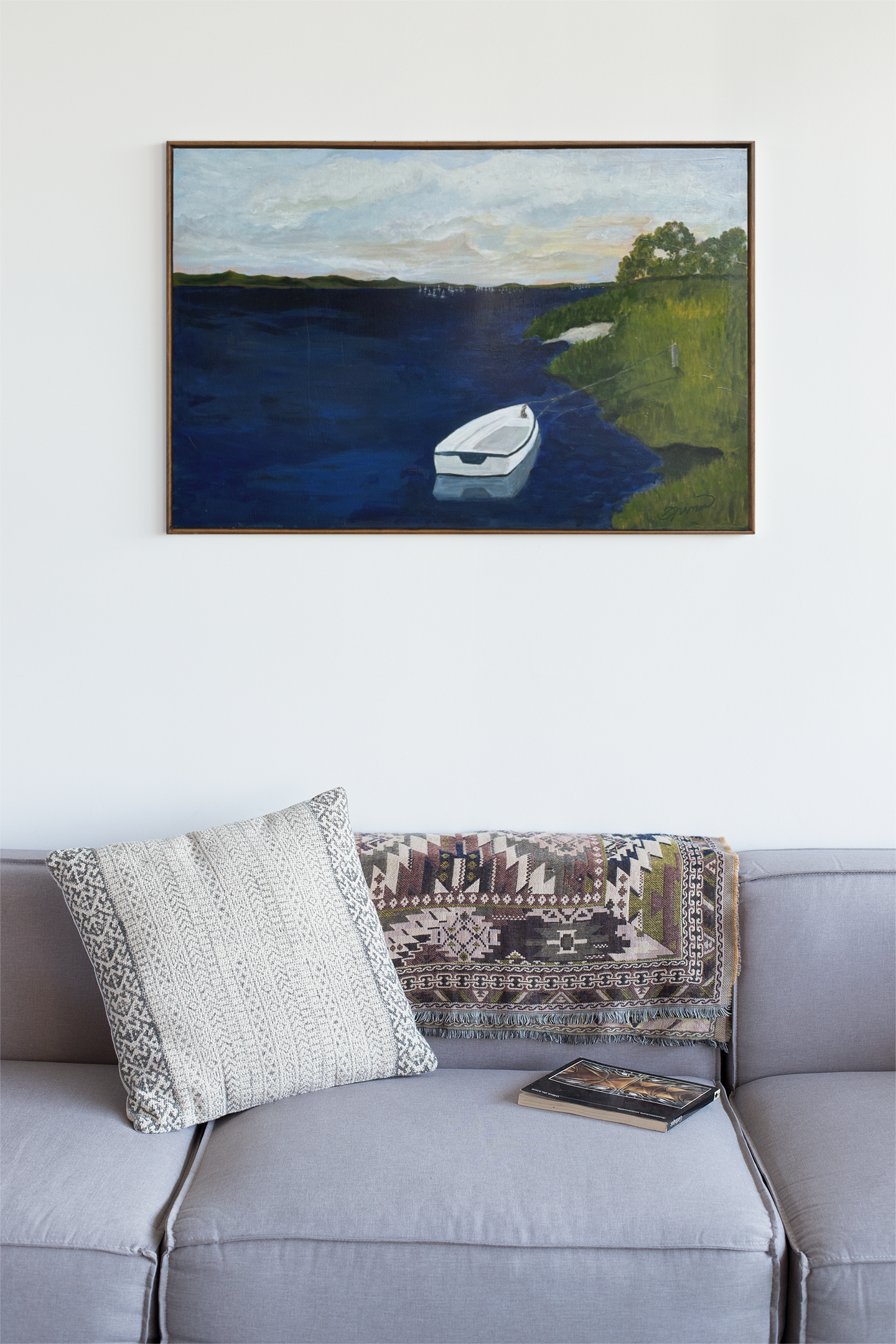 Original Art | "Waiting by the Shore" (36” x 24”)